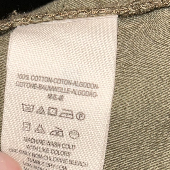 Free People Not Your Brothers Surplus Jacket Military Moss Green xs - Picture 6 of 6